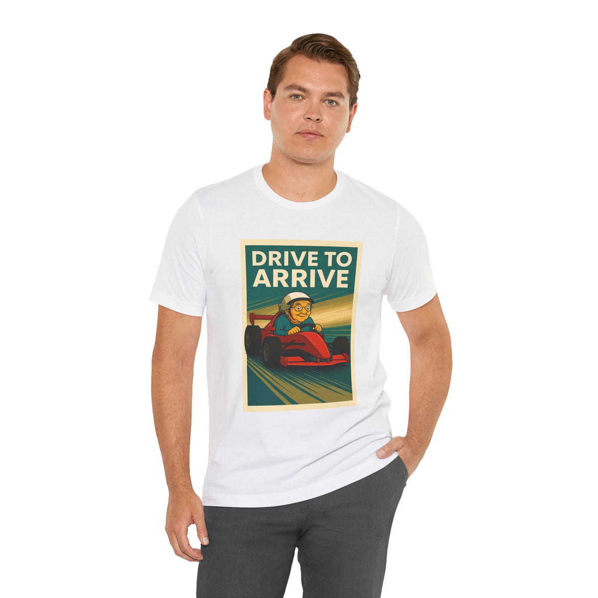 Drive to Arrive – Funny Racing Safety Design with Elderly Driver