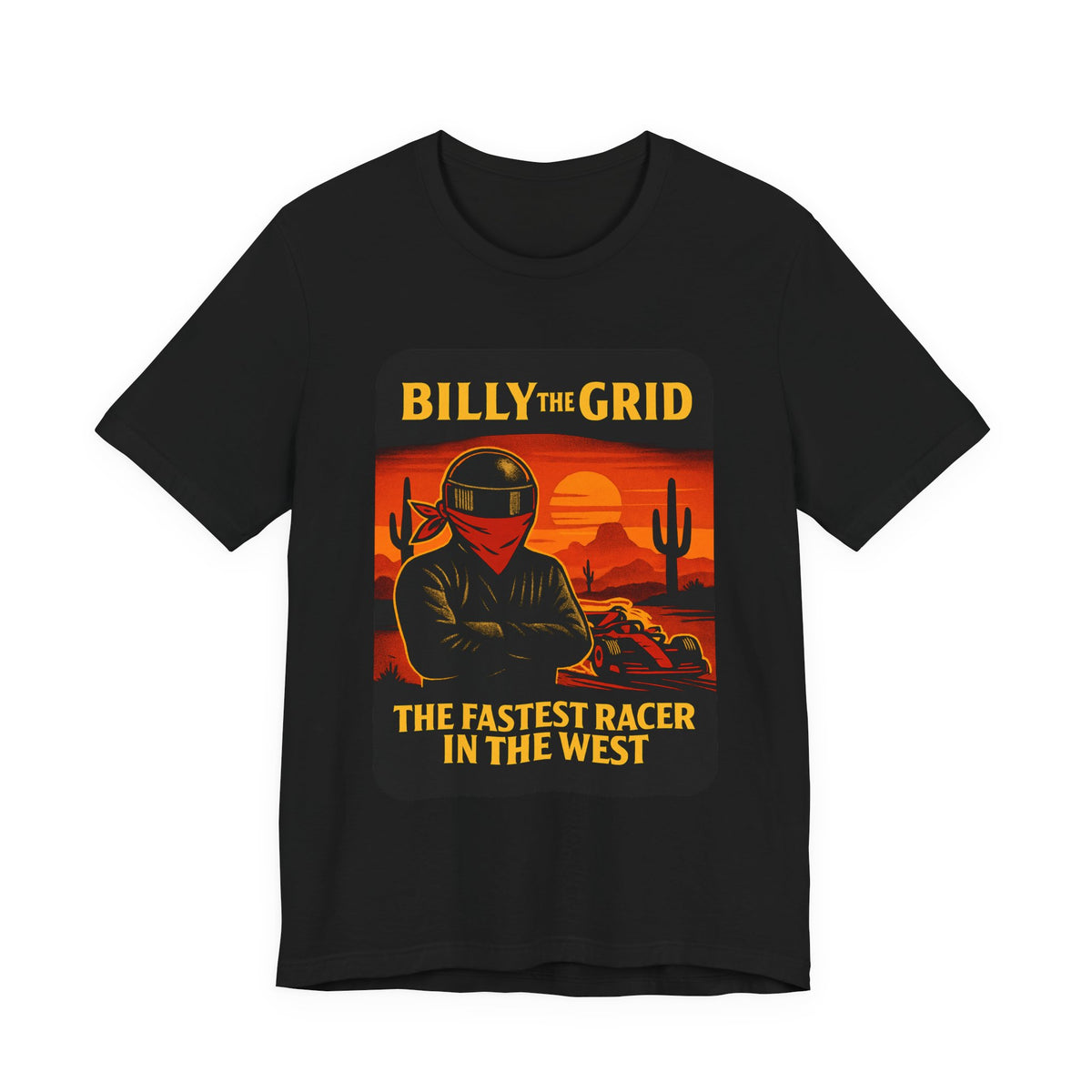 Billy the Grid – Fastest F1 Racer in the Wild West Design