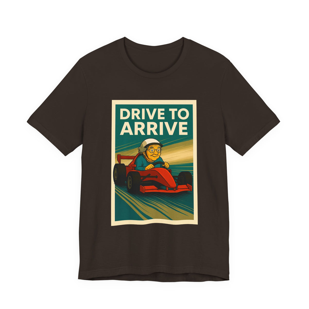 Drive to Arrive – Funny Racing Safety Design with Elderly Driver