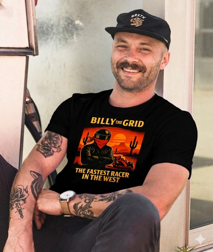 Billy the Grid – Fastest F1 Racer in the Wild West Design