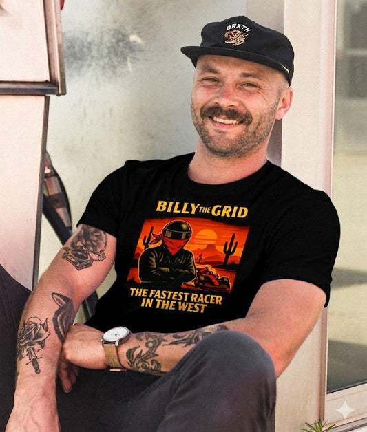 Billy the Grid – Fastest F1 Racer in the Wild West Design