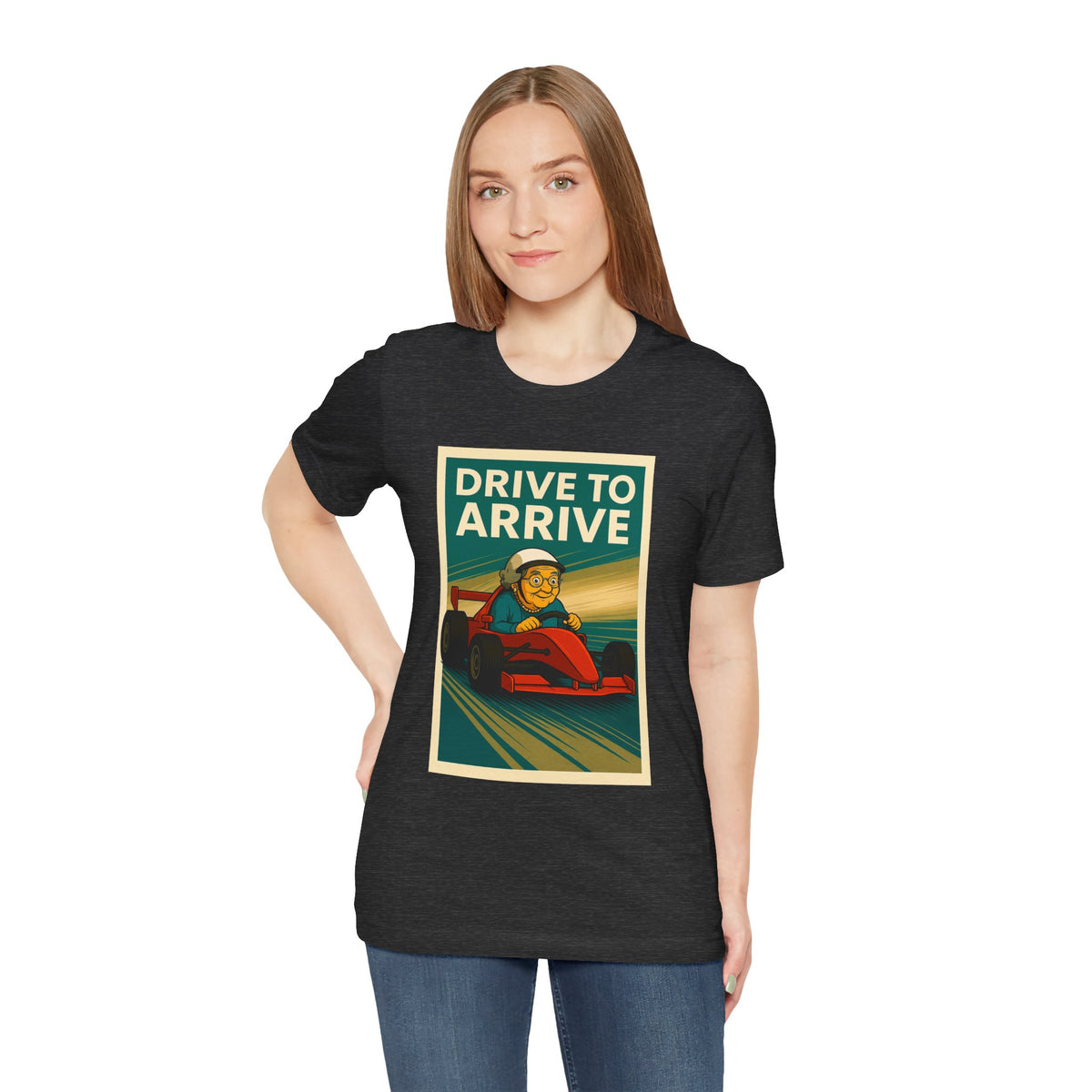 Drive to Arrive – Funny Racing Safety Design with Elderly Driver